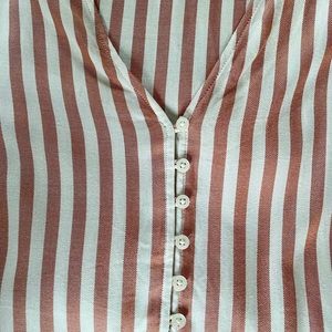 Madewell Stripe Peplum